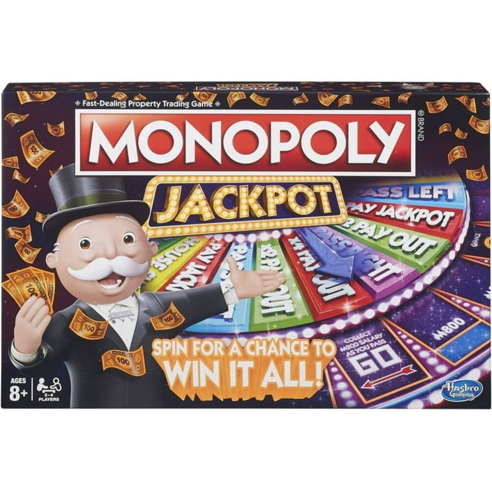 Monopoly Jackpot Board Game Hasbro